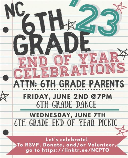  Attn: 6th Grade Parents!