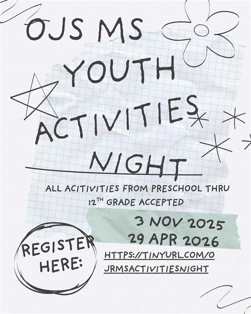 OJMS Activities NIght
