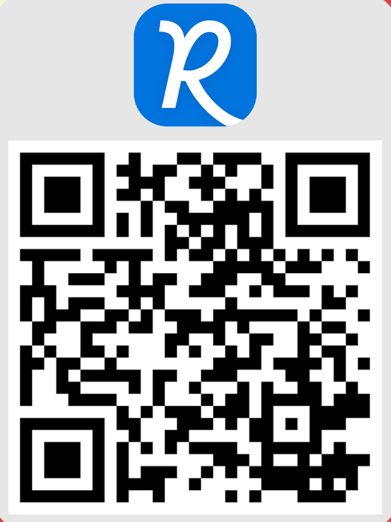 flyer with QR code to join Remind